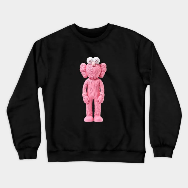 Pink Kaws Crewneck Sweatshirt by masihtitikterluka